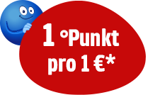 1 °P pro 1 € Umsatz