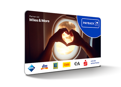 Jetzt die PAYBACK Lufthansa Miles & More Partnerkarte bestellen