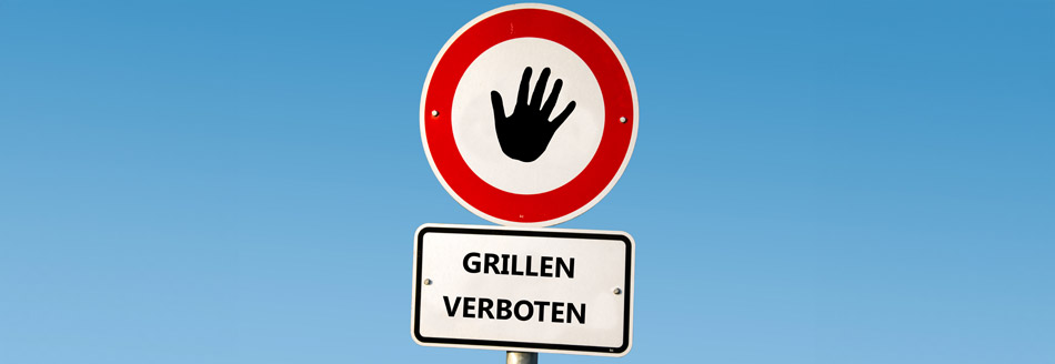 Grillverbot: Wo ist Grillen verboten?