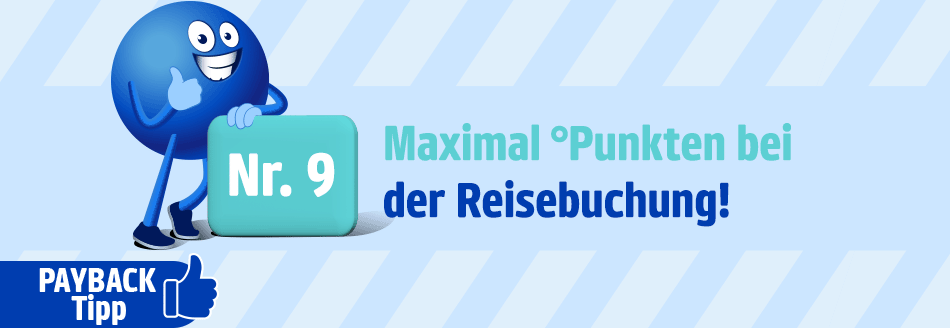 PAYBACK: Maximal punkten bei der Reisebuchung