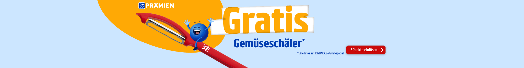 Gratis WMF Gemüseschäler