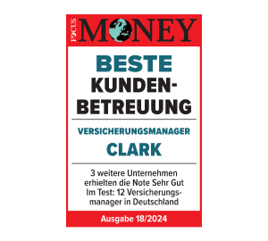 Der CLARK Versicherungsmanager ist von mehreren Instituten ausgezeichnet