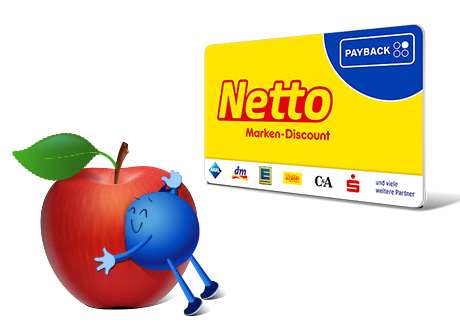 Mit der Netto PAYBACK Karte °Punkte sammeln