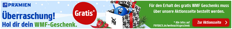 WMF Weihnachtsüberraschung